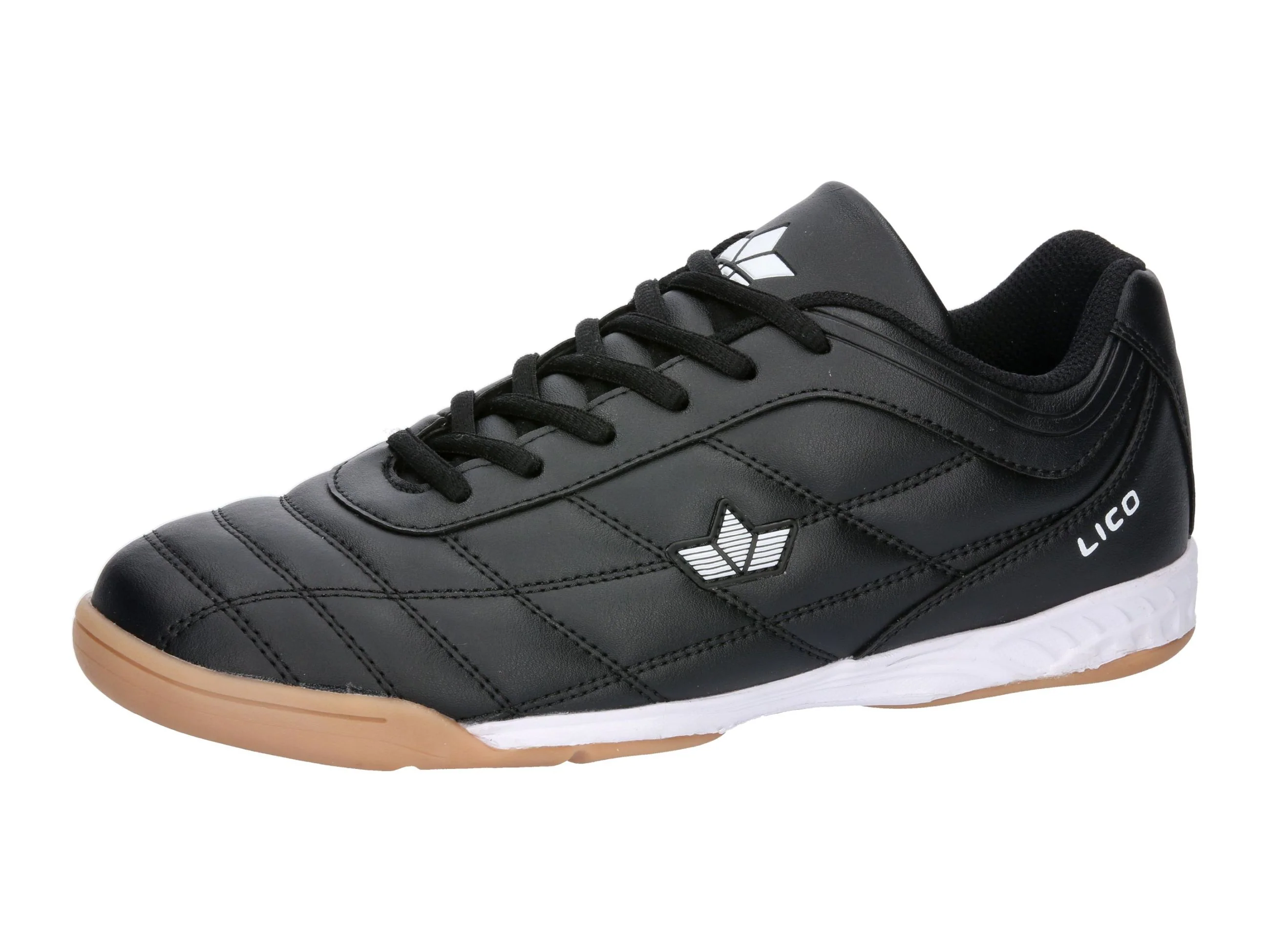Hallenschuh Herren Schnürung schwarz LICO Rockfield - Image 2