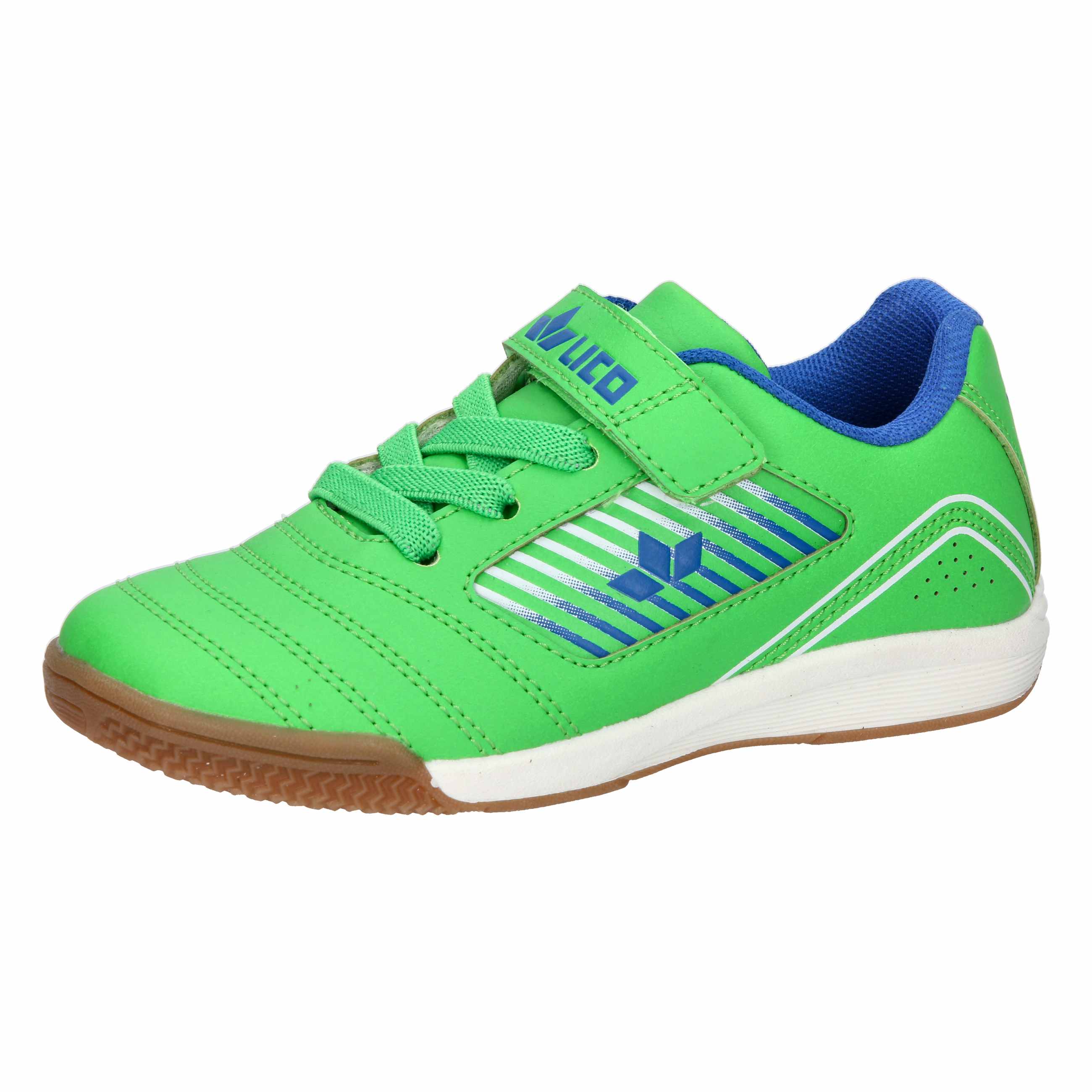 Hallenschuh Jungen Klettverschluss grün LICO Chaska VS - Image 7