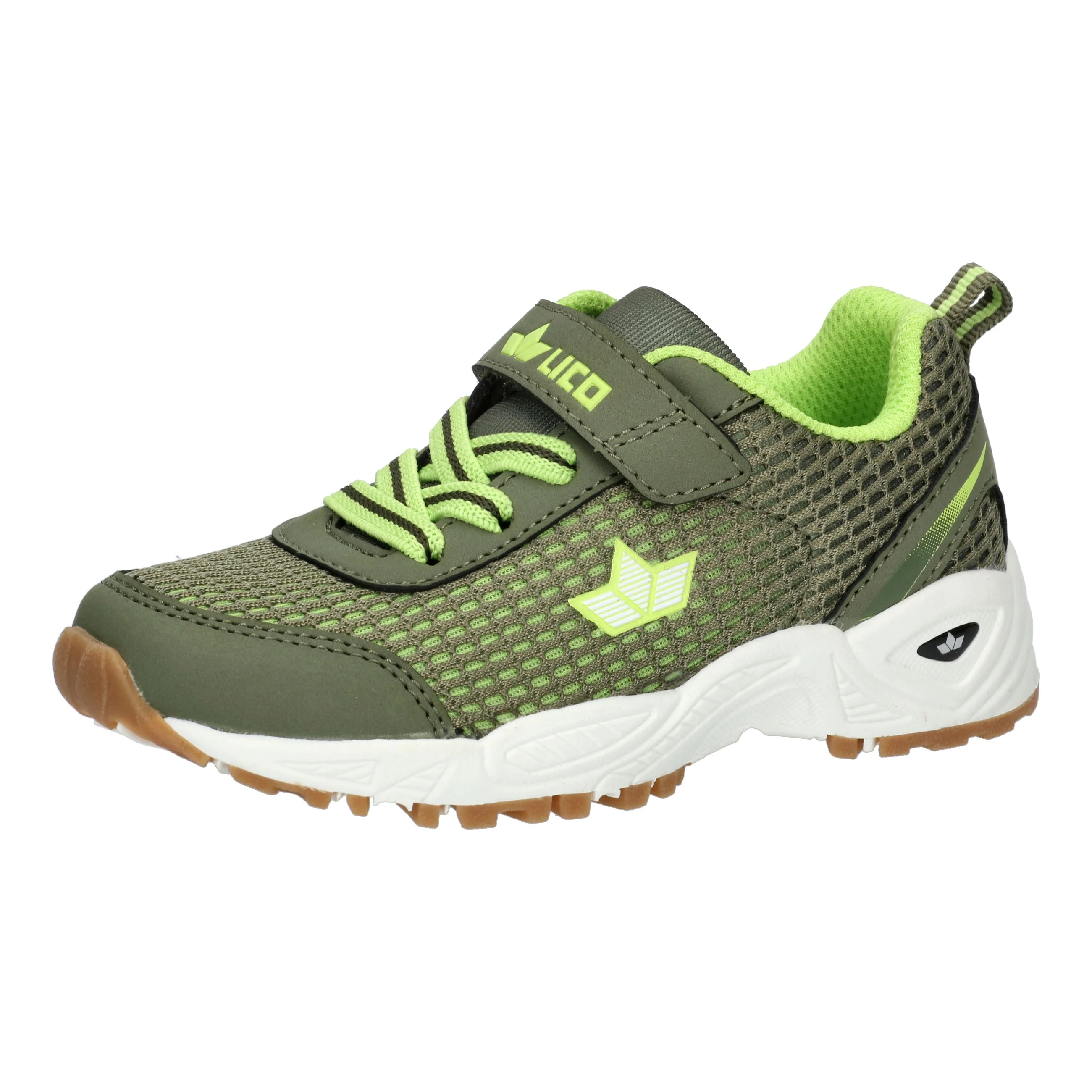 Hallenschuh Jungen Klettverschluss grün LICO Mio VS - Image 3