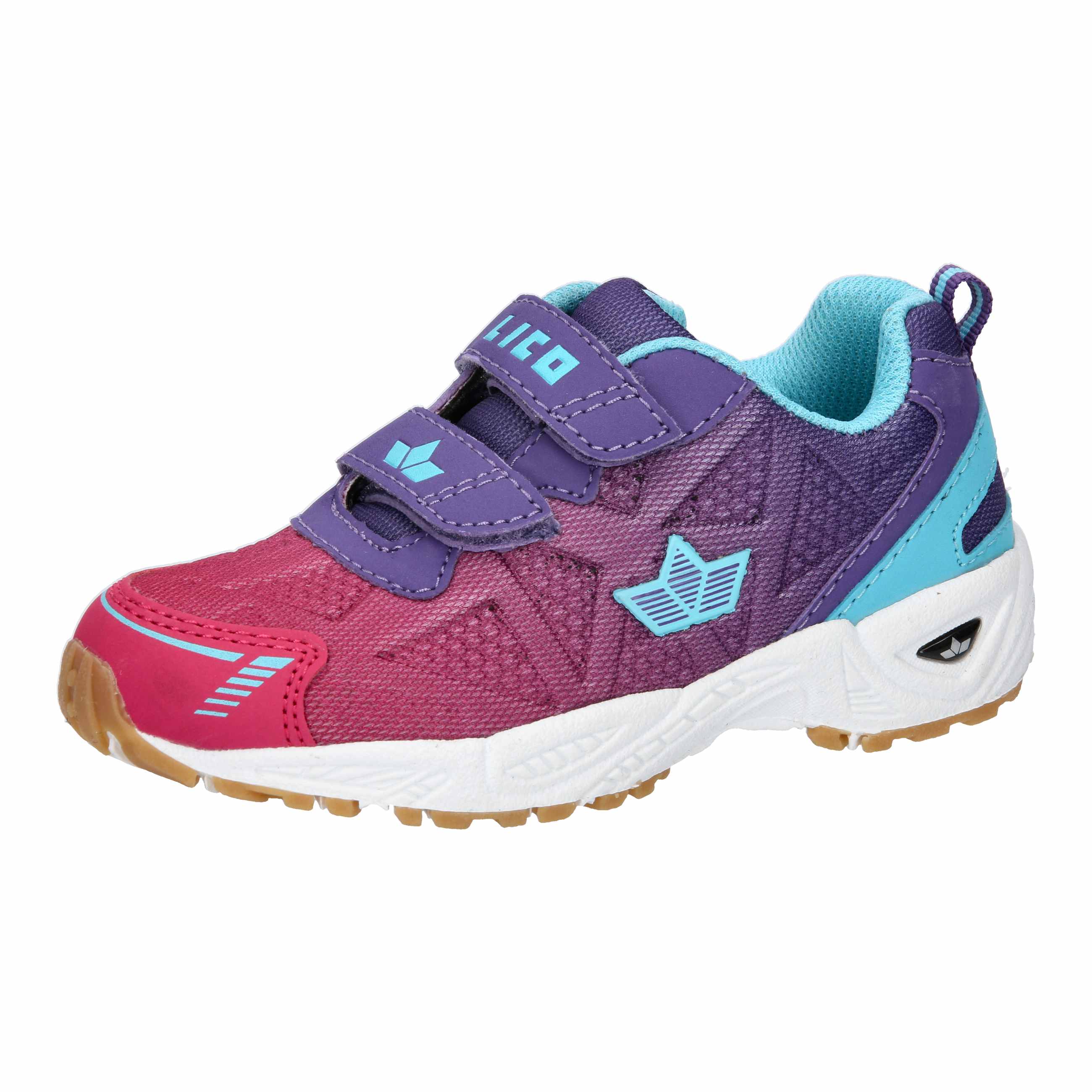 Hallenschuh Mädchen Klettverschluss lila LICO Flori V - Image 3