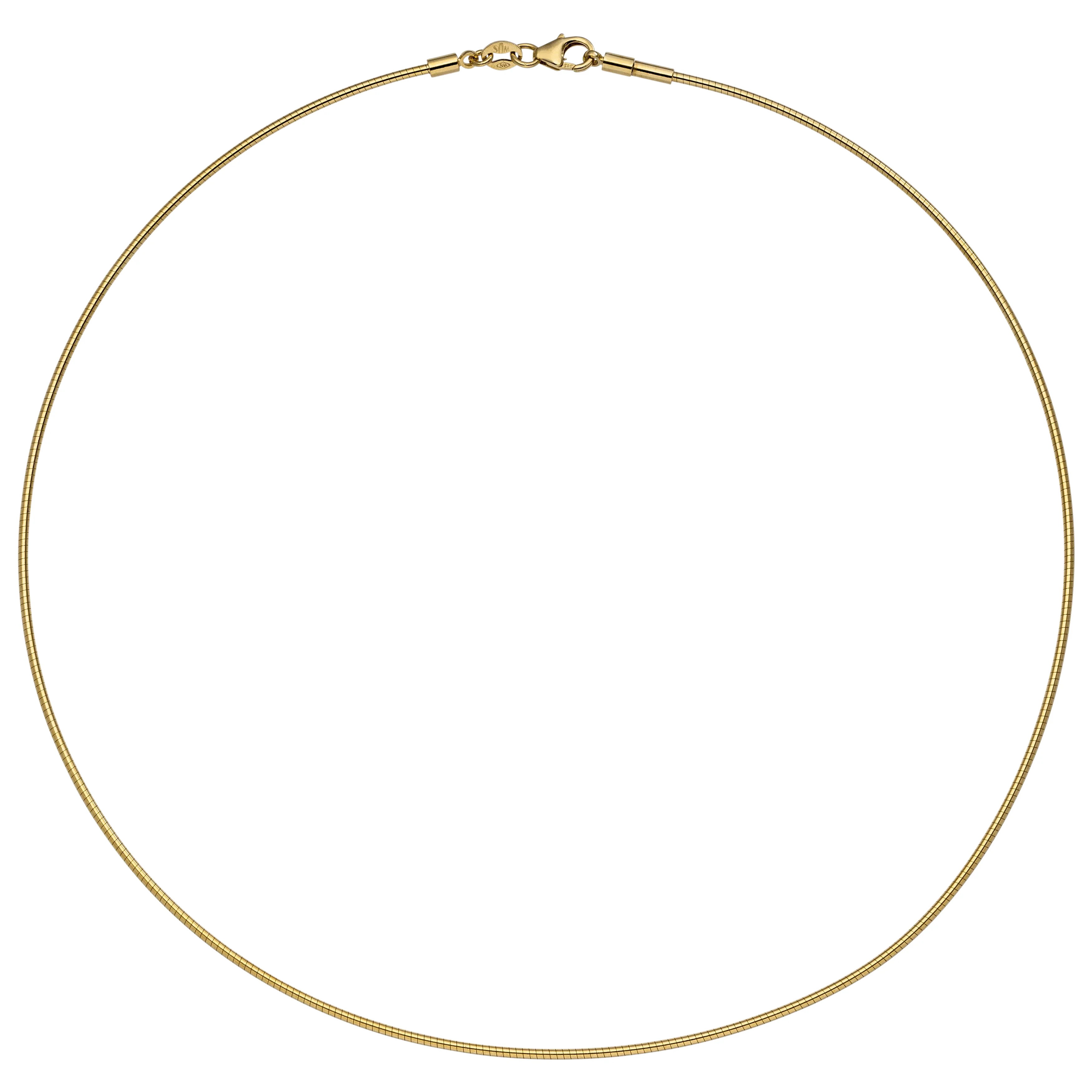 Halsreif 585 Gold Gelbgold 45 cm Goldkette Goldreif