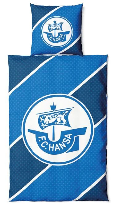 Hansa Rostock Bettwäsche Kogge 135x200 + 80x80cm