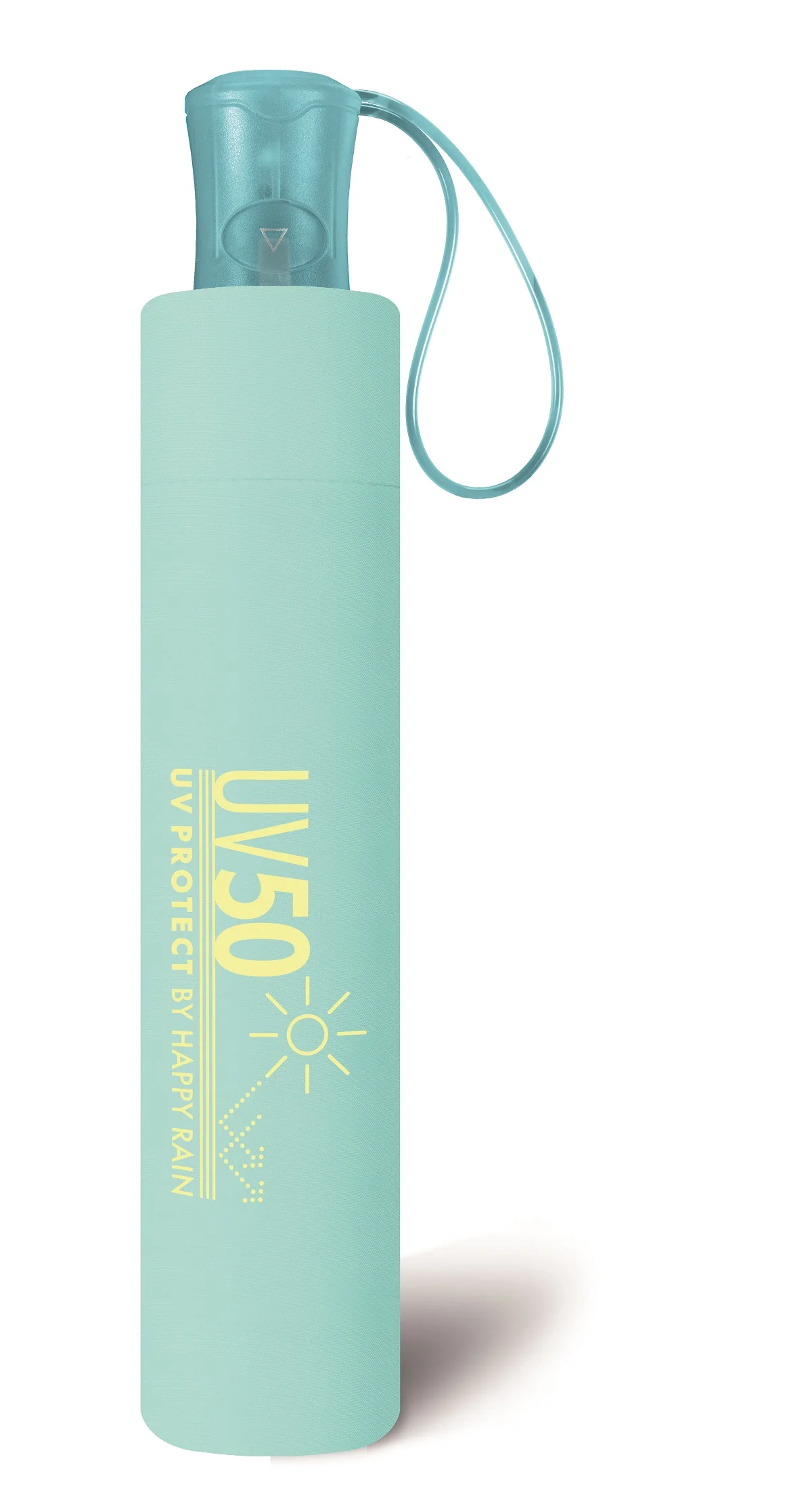 Happy Rain Mini AC UV50 Protect Automatik Taschenschirm Kiwi - Image 12