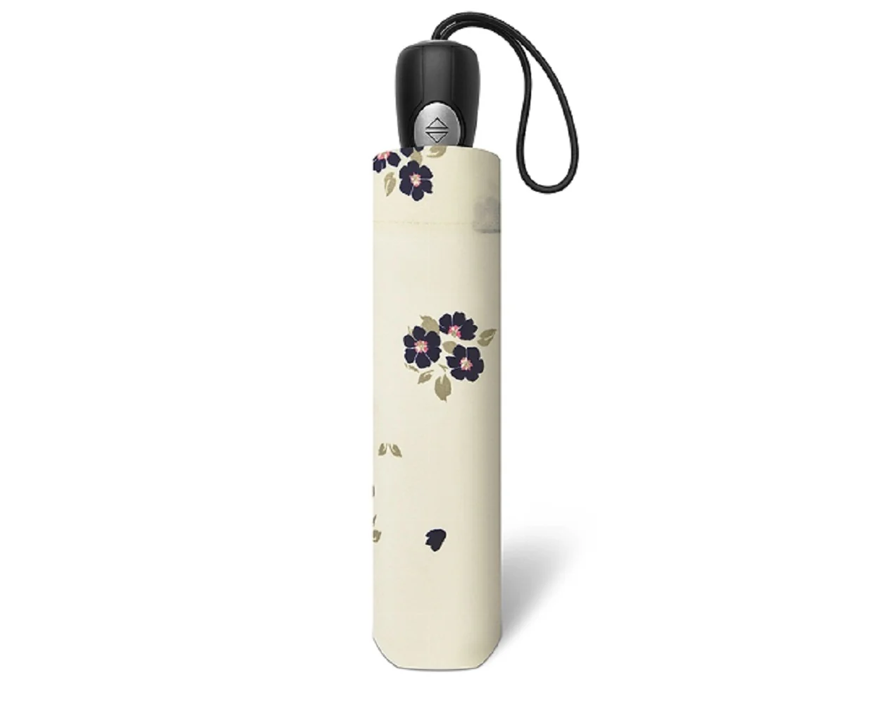 Happy Rain Pierre Cardin Easymatic Light Bouquet Auf-Zu Automatik Taschenschirm white - Image 2