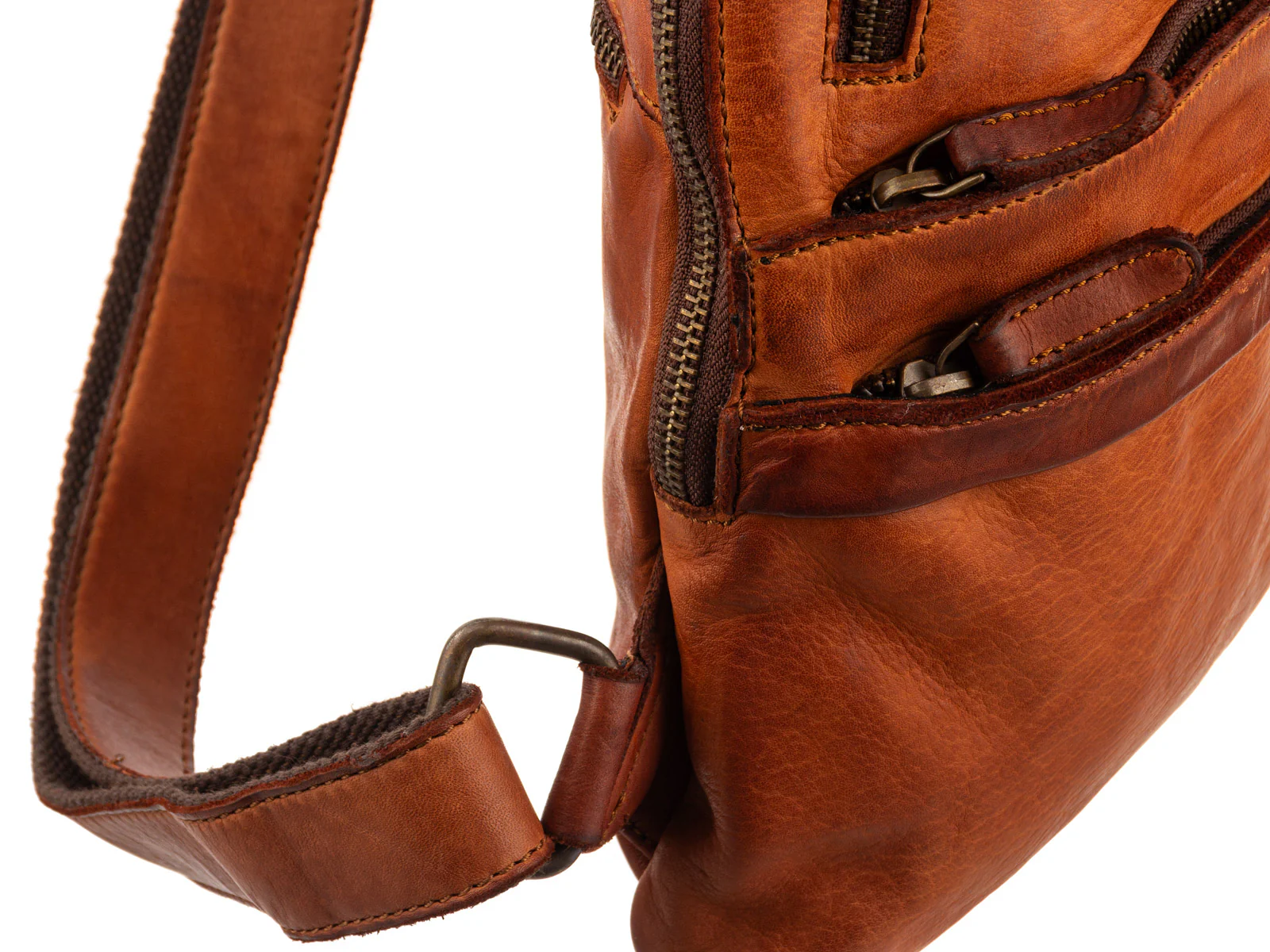 Harbour 2nd UP13132 Sling Bag Style ROWAN Umhängetasche cognac - Image 3