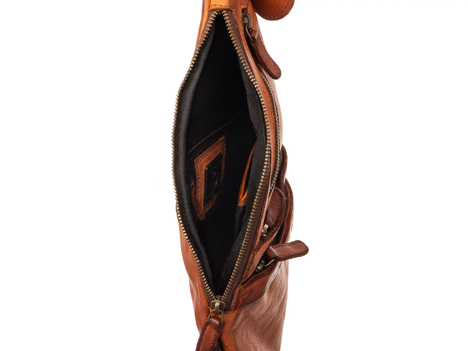Harbour 2nd UP13132 Sling Bag Style ROWAN Umhängetasche cognac - Image 4