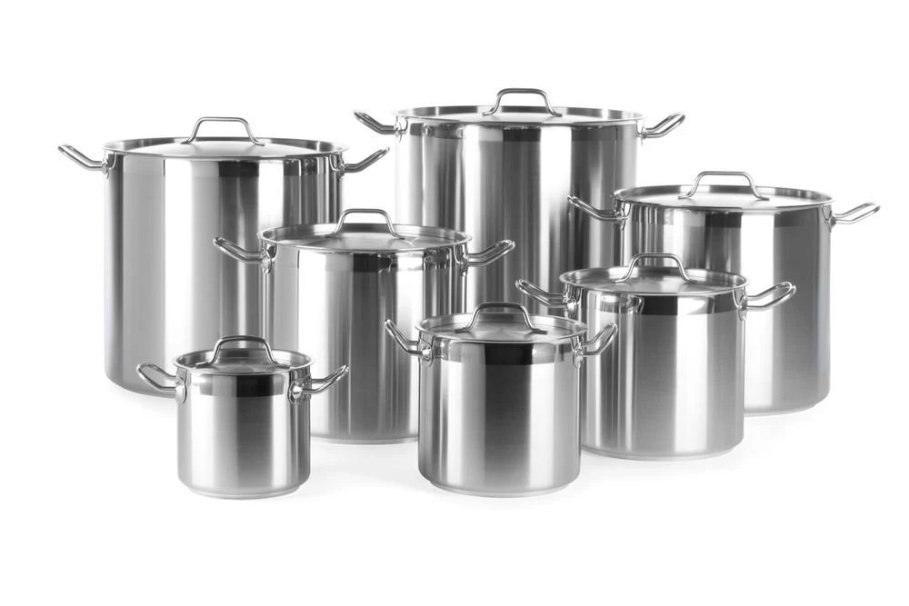 HENDI Kochtopf, hoch - mit Deckel, Profi Line, 24L, ⌀320x(H)300mm - Image 2