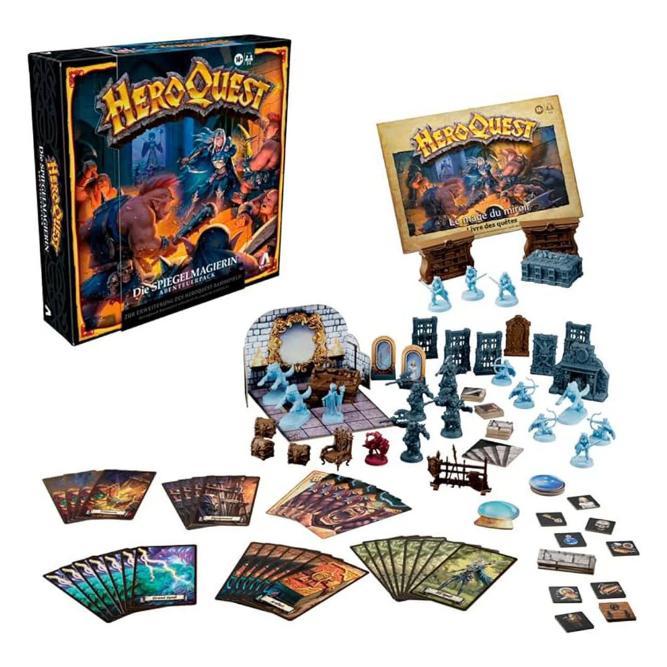 Hasbro HeroQuest Die Spiegelmagierin Expansion mehrfarbig, Brettspiel, 14 Jahre - Image 2