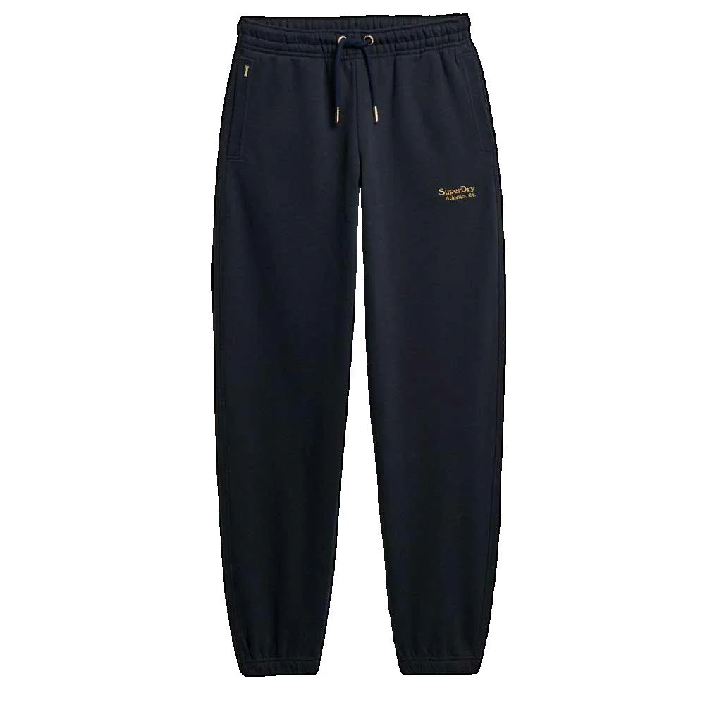 Hose Superdry Essential Logo Cuff Sweat Pants Blau - Image 3