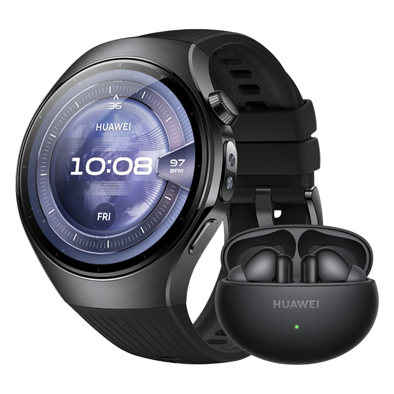 HUAWEI WATCH 5 Bundle, Smartwatch, iOS & Android, Ultra-long Battery Life Modus - Image 3