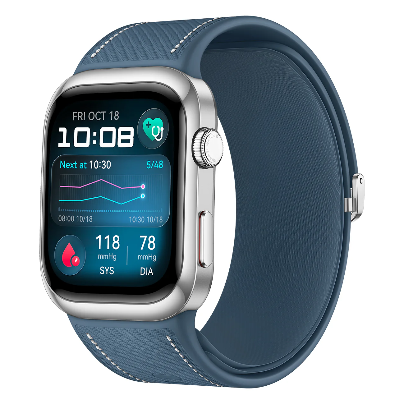 Huawei Watch D2, Smartwatch, Blutdruckmessung, Kompatibel mit iOS & Android - Image 2