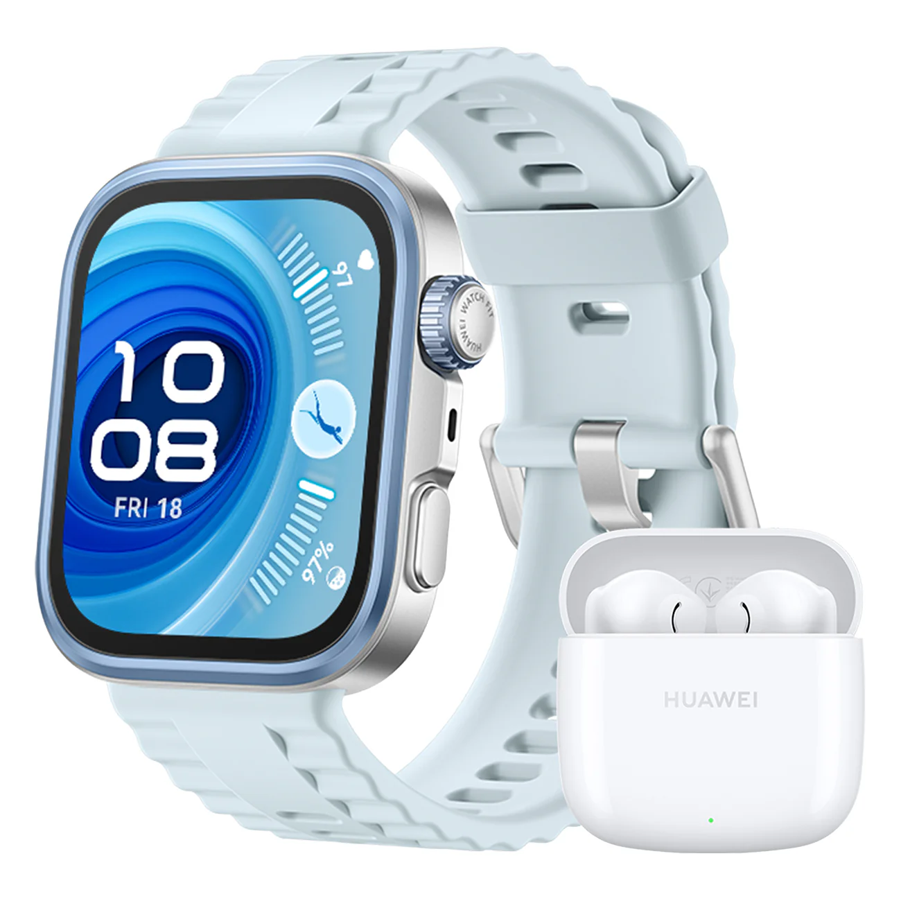 HUAWEI Watch FIT 4 Pro Bundle, Smartwatch, 10 Tage Akkulaufzeit, IOS und Android - Image 3