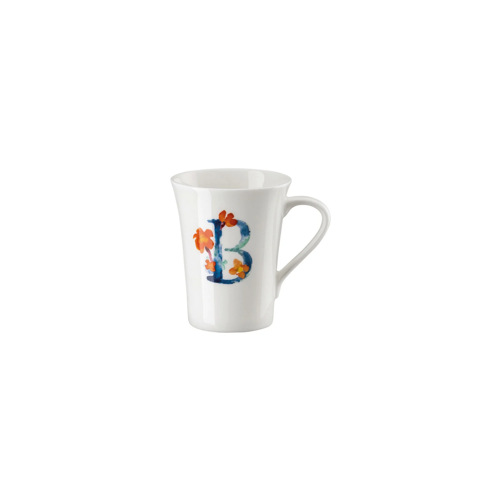 Hutschenreuther Becher mit Henkel Flower Alphabet B-Begonia - Image 2