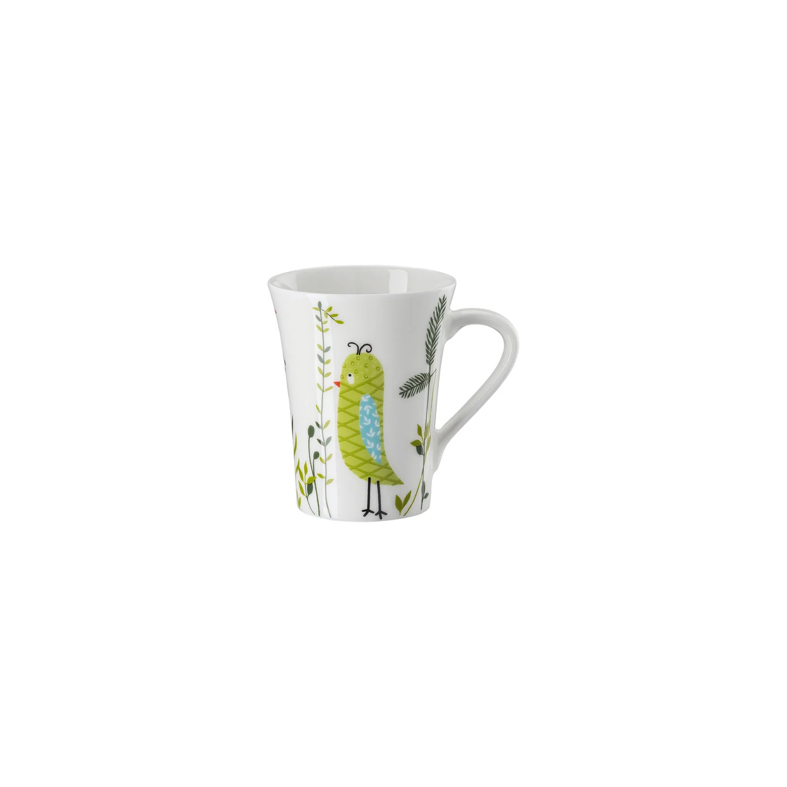 Hutschenreuther Becher mit Henkel My Mug Collection Birdie - Green