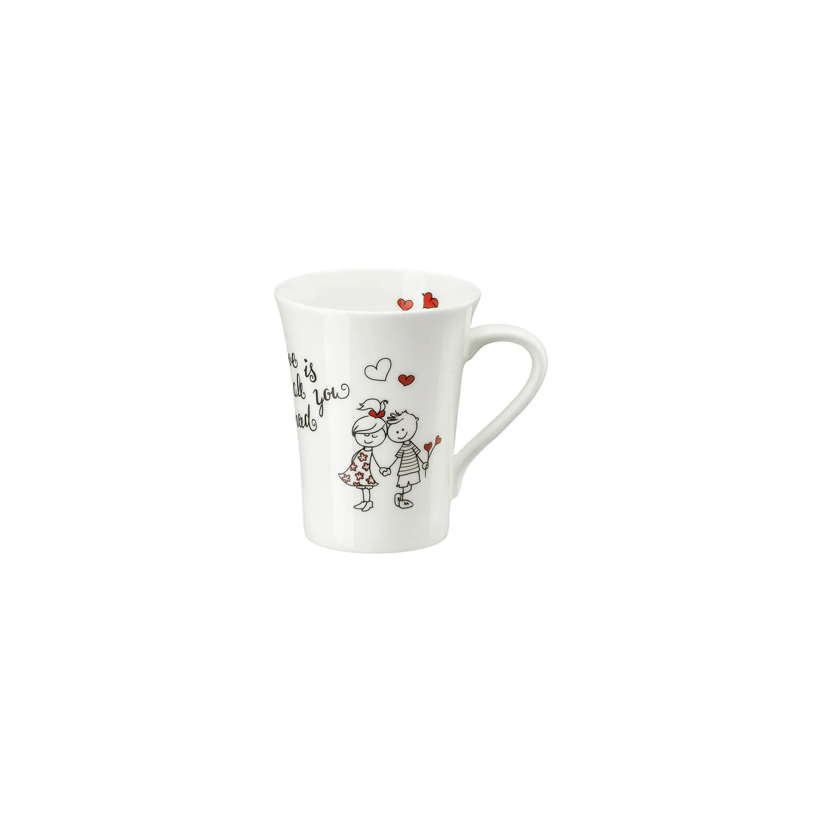 Hutschenreuther Becher mit Henkel My Mug Collection W-Love i.a.you need