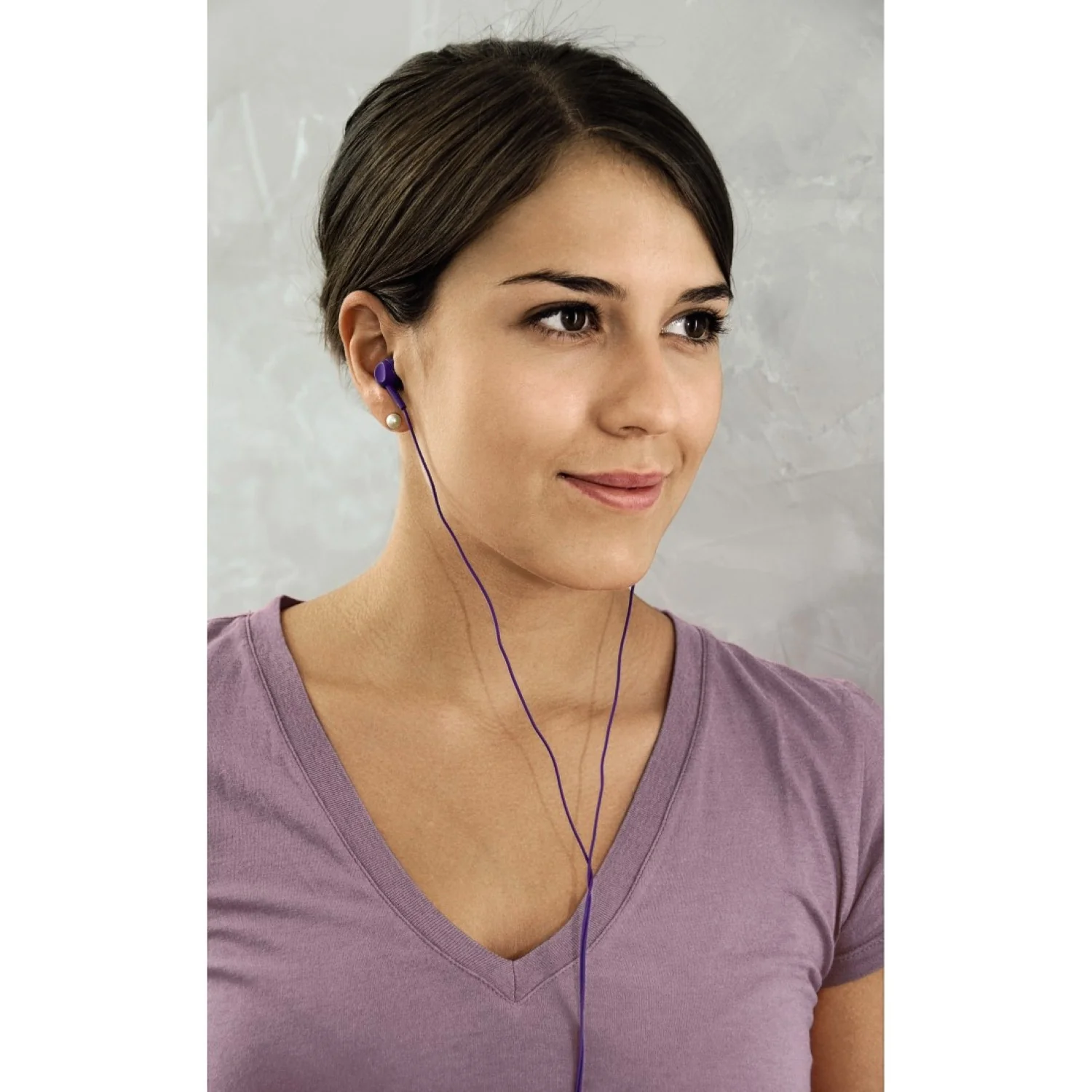 In-Ear-Headset EAR3005PL mit Mikrofon Lila - Image 4