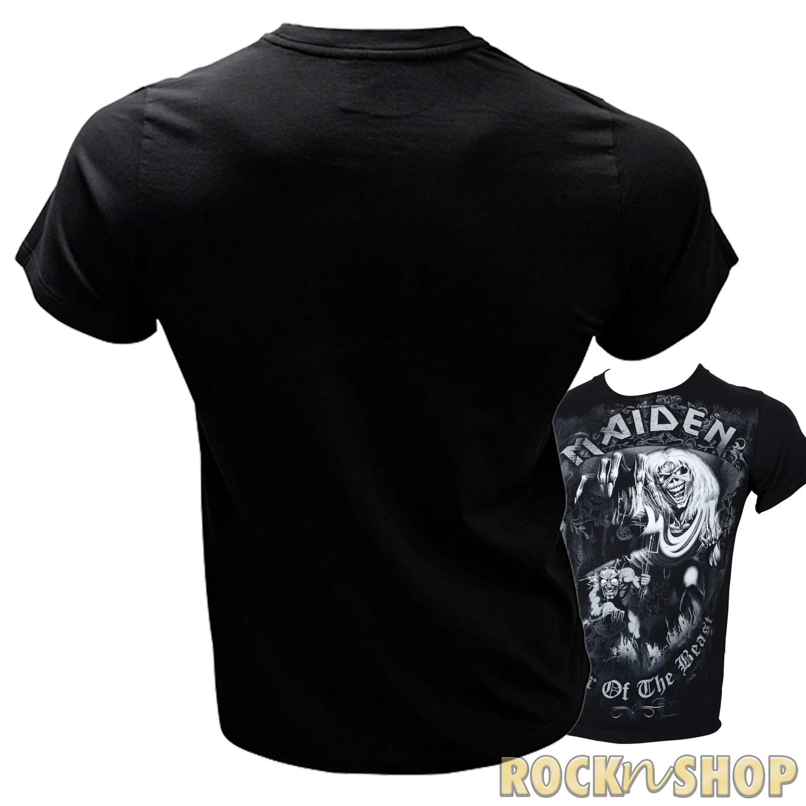 Iron Maiden - T-Shirt NOTB Grey Tone - schwarz - Image 2