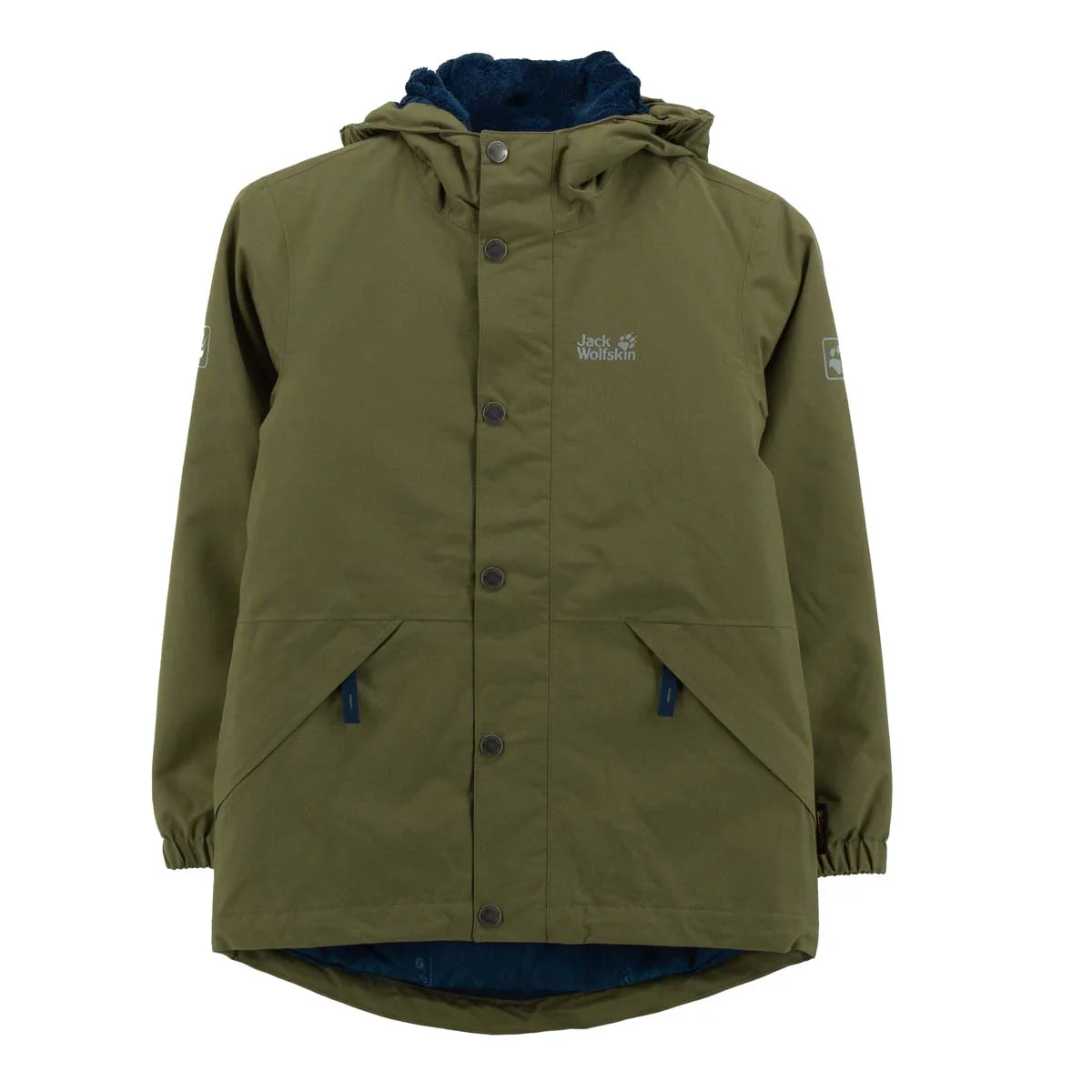 Jack Wolfskin Edo Short Highloft Parka Kinder Jacke Winterjacke 1608581-5033