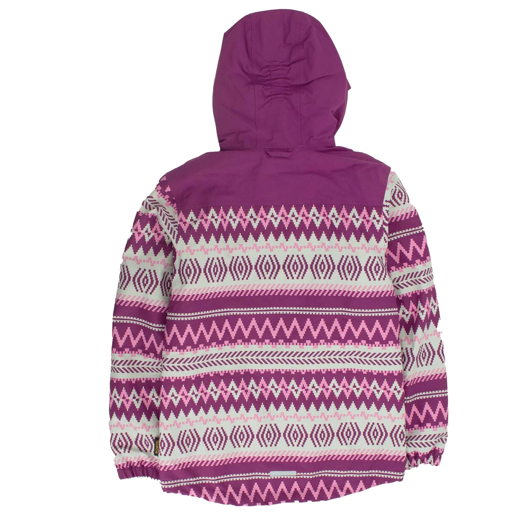 Jack Wolfskin Kajak Falls Printed Jacke Kinder Winterjacke 1606852-7783 - Image 2