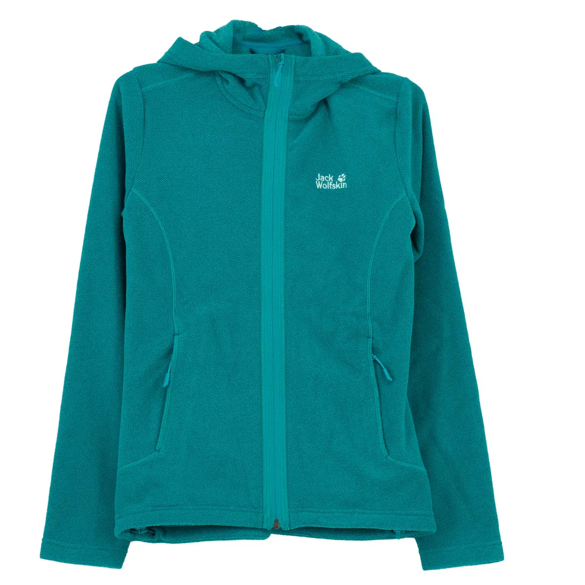 Jack Wolfskin Skywind Hooded Jacke Damen Fleecejacke Sweatjacke 1707611-1221