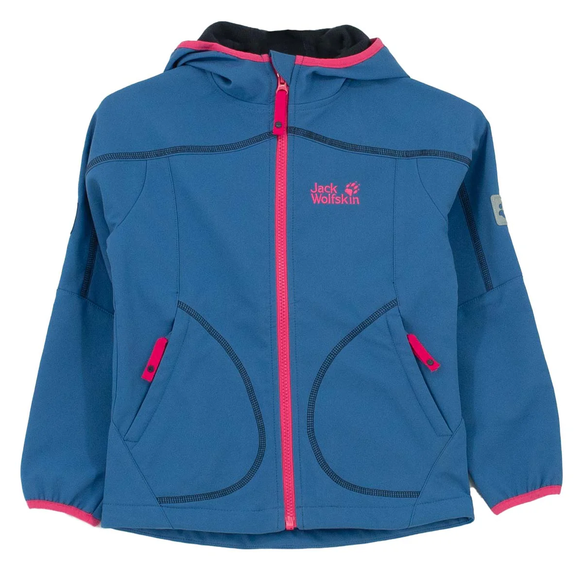 Jack Wolfskin Whirlwind Jacke Kinder Softshelljacke Windjacke 1604831-1156