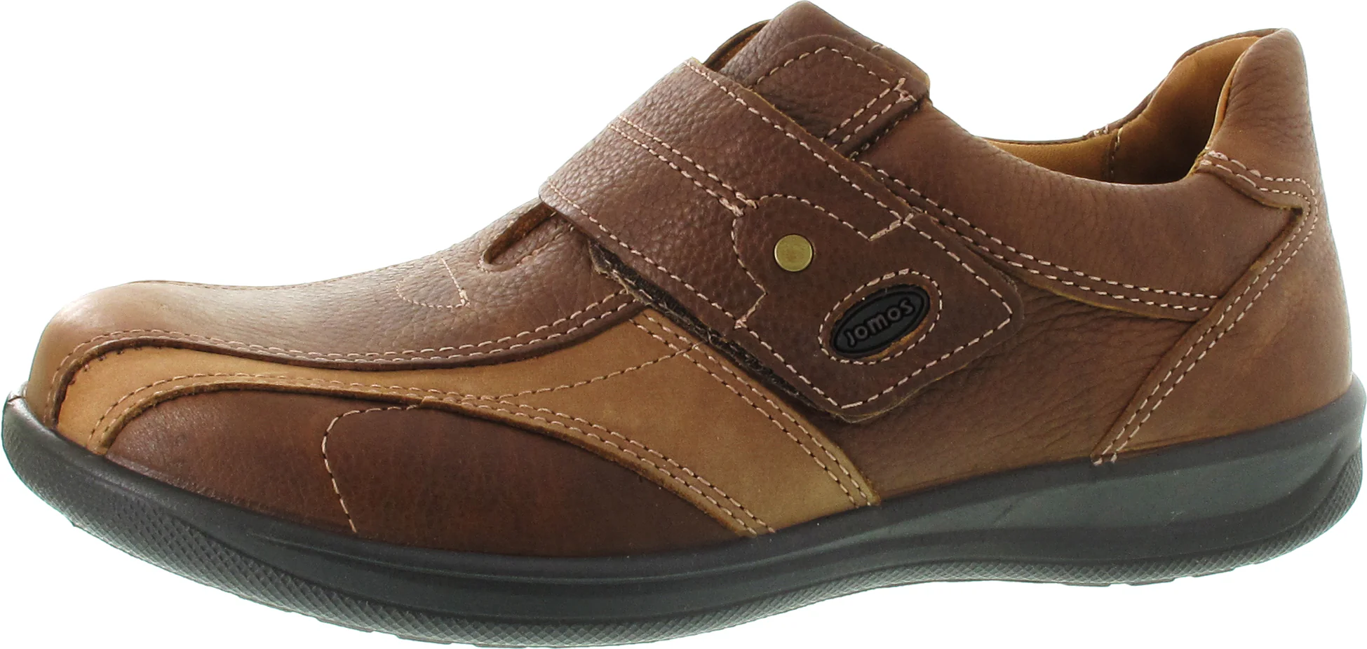 Jomos Relexxa Herren Slipper Klett braun - Image 8