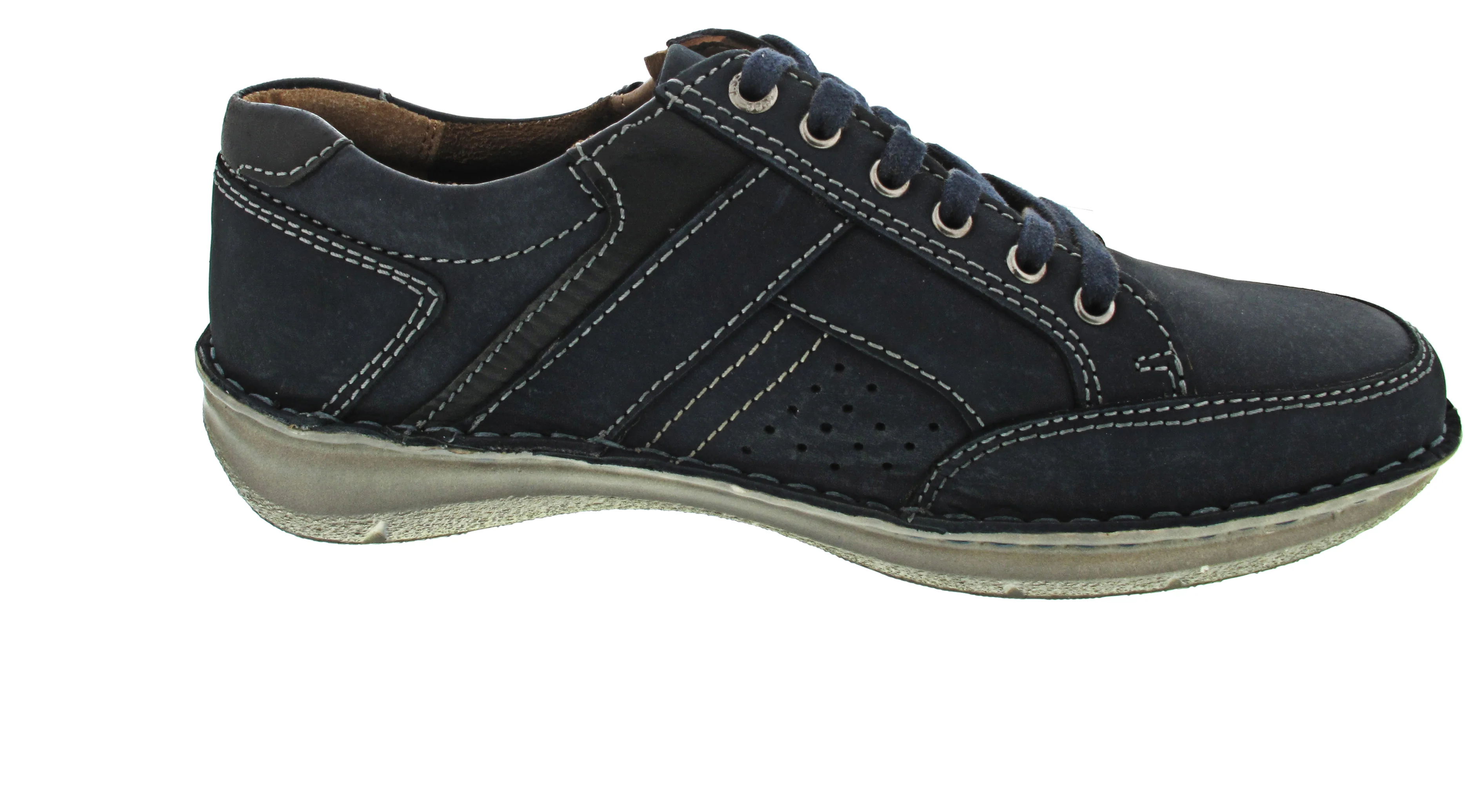 Josef Seibel Alfred 02 sportlicher Schnürer Blau - Image 12