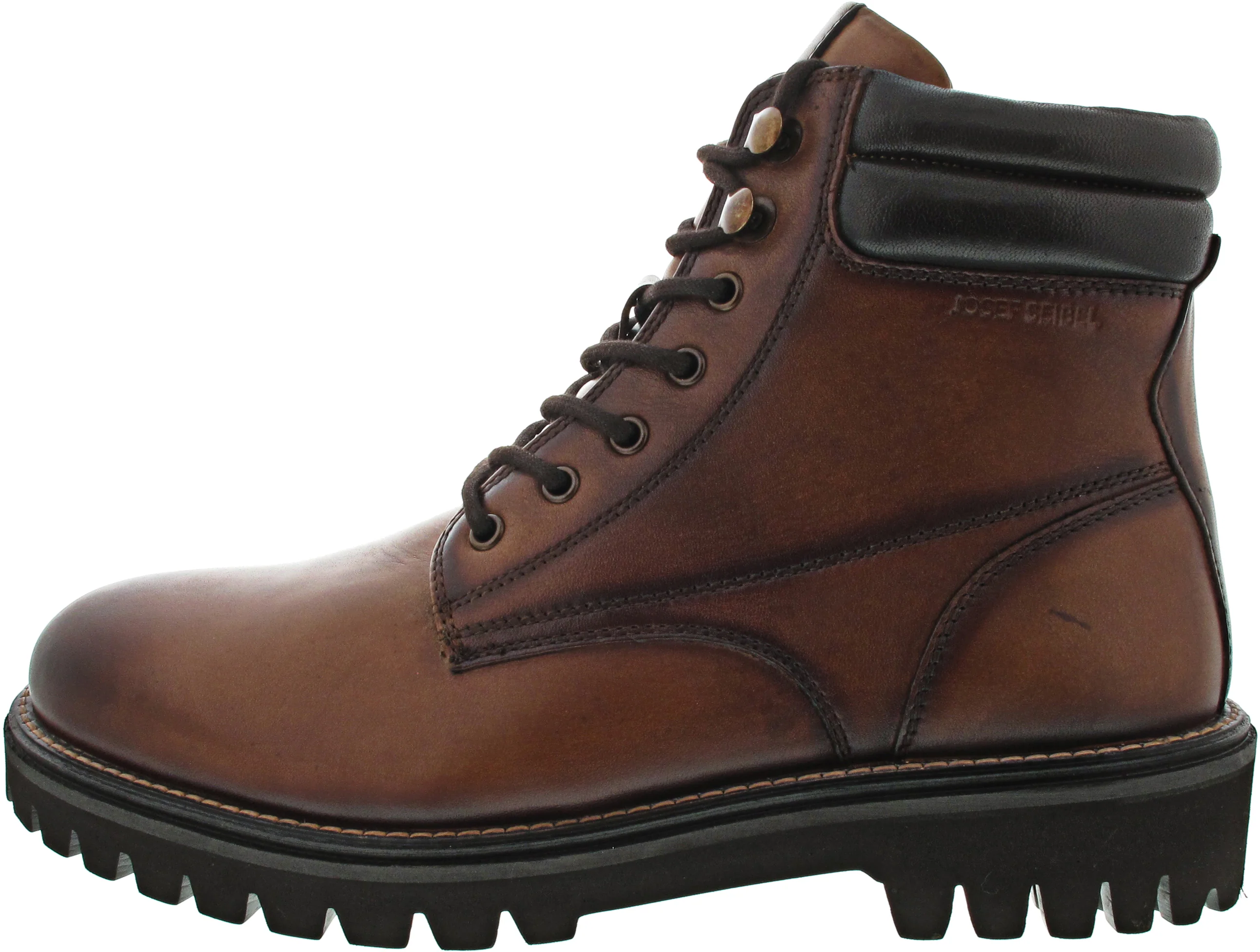 Josef Seibel Romed 01 Schnürstiefel Braun