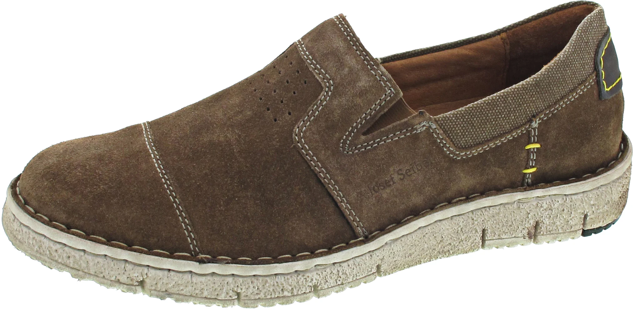Josef Seibel Ruben 07 Herren Slipper braun - Image 7