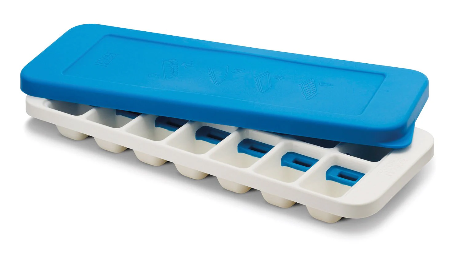 Joseph Joseph Quicksnap Plus bac à glaçons blanc/bleu