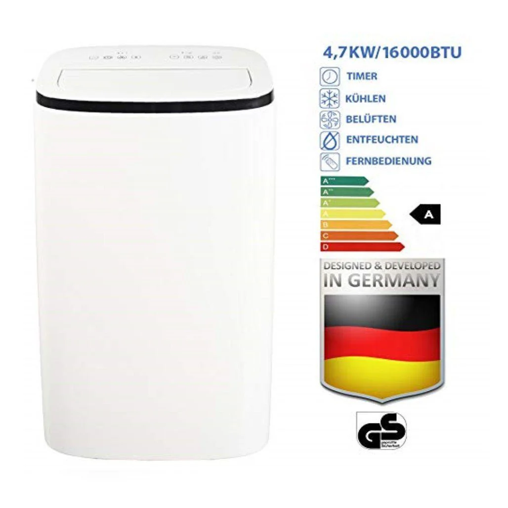 JUNG AIR Klimaanlage mobil 16000 BTU B-Ware geprüft leise Klimagerät AC mit Fernbedienung - Image 5