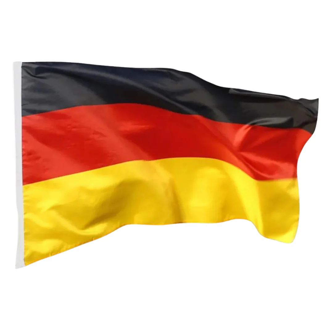 JUNG Deutschland Fahne 60x90 cm Fanartikel Fußball WM 2026 Weltmeisterschaft Flagge Banner