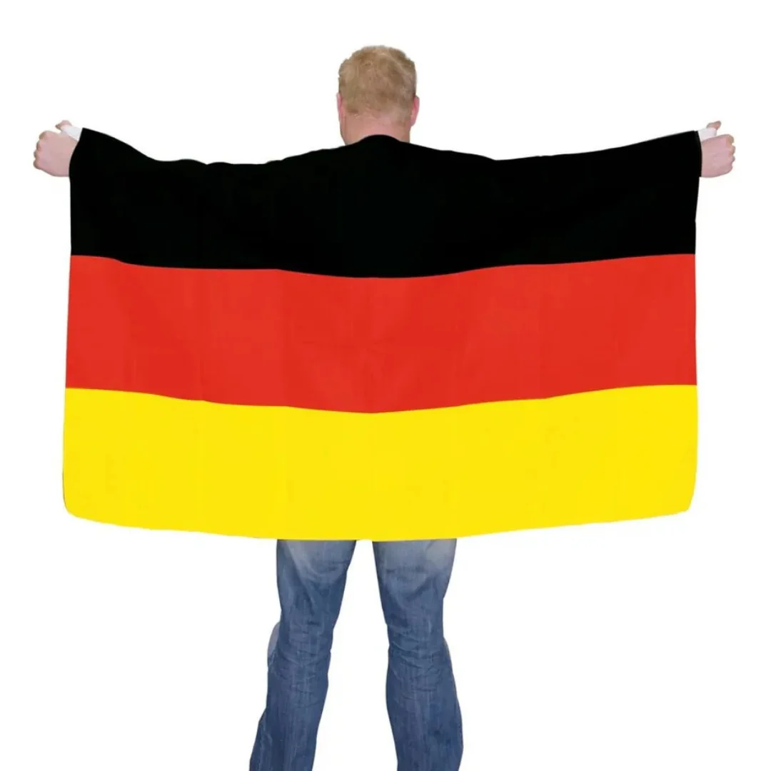 JUNG Deutschland Fahne 90x150 cm Fanartikel Fußball WM 2026 Weltmeisterschaft große Flagge