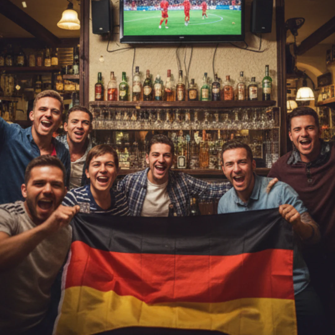 JUNG Deutschland Fahne 90x150 cm Fanartikel Fußball WM 2026 Weltmeisterschaft große Flagge - Image 3