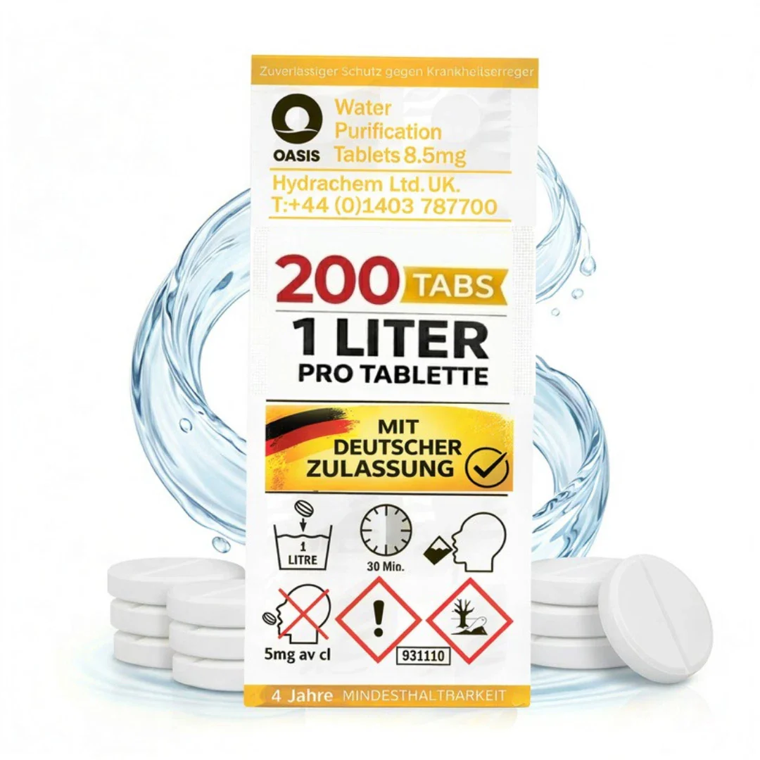 JUNG Oasis 200x1L Tabletten Trinkwasserreinigung +Kanister10L Wasseraufbereitung - Image 4