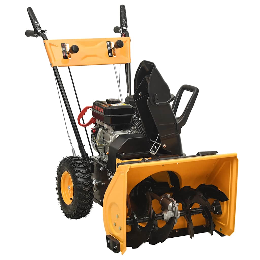 JUNG Vida 2-in-1 Schneefräse Kehrmaschine Benzinbetrieben 6,5PS 2 1 Schneefraese - Image 4