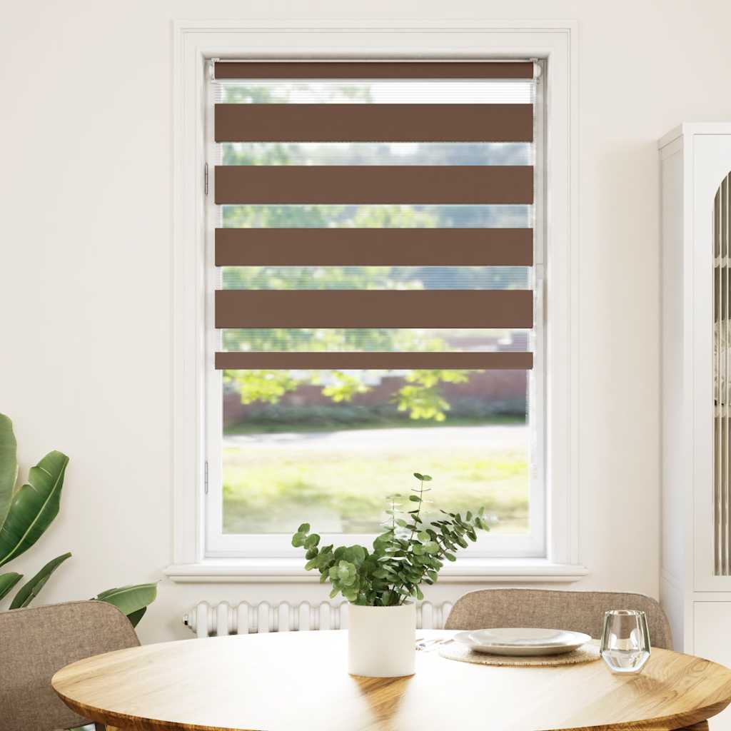 JUNG Vida Doppelrollo Braun Stoffbreite 115,9 cm Polyester 120x150 Doppel Rollo Duo - Image 81