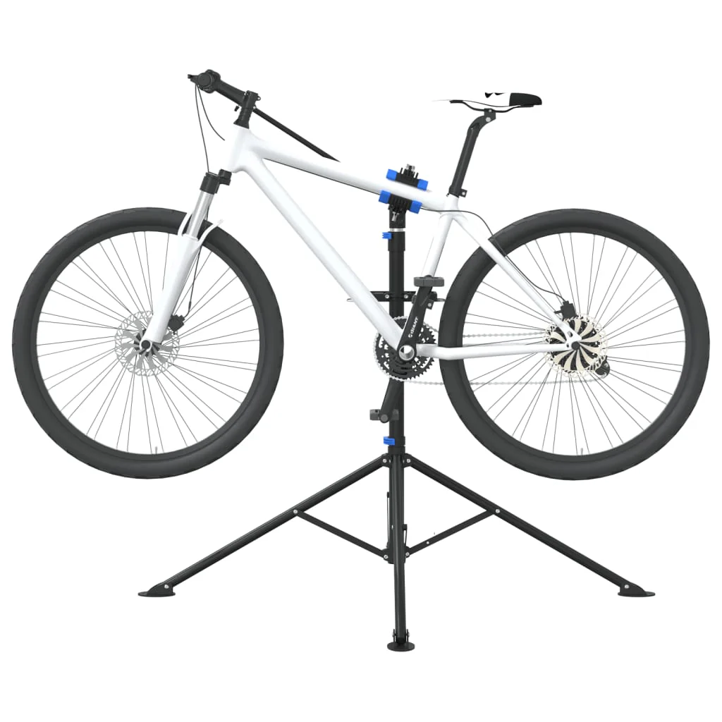 JUNG Vida Fahrrad-Montageständer Klappbar Verstellbar 108-188 cm Stahl Fahrrad-Montage