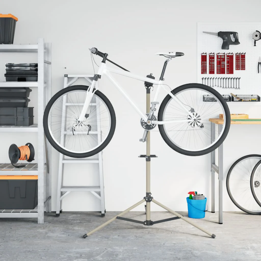 JUNG Vida Fahrrad-Montageständer Klappbar Verstellbar 120-165cm Aluminium Fahrrad-Montage - Image 3