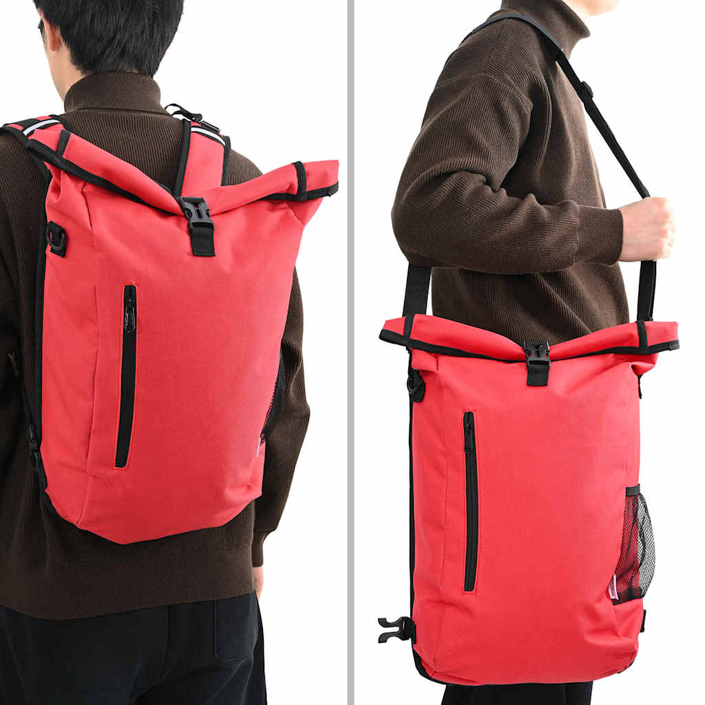 JUNG Vida Fahrradtasche Blau Polyester 31 x 13 x 58 cm Rad Velo Fahrradzubehör Zweirad - Image 13