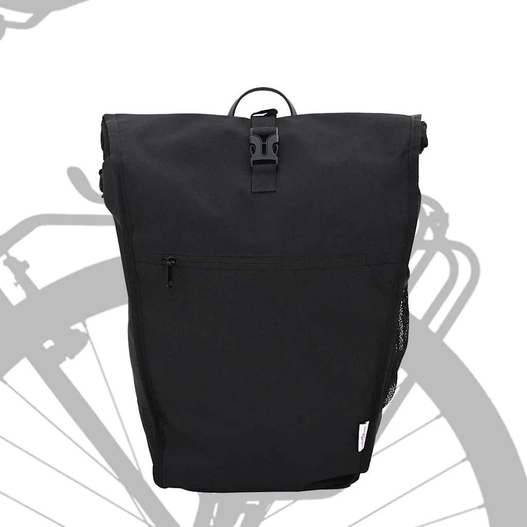 JUNG Vida Fahrradtasche Schwarz Polyester 34 x 16 x 59 cm Rad Velo Fahrradzubehör Zweirad