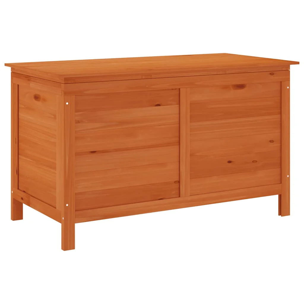 JUNG Vida Gartentruhe Massivholz Tanne 99x49,5x58,5 cm Garten Balkon Terrasse Außenbereich