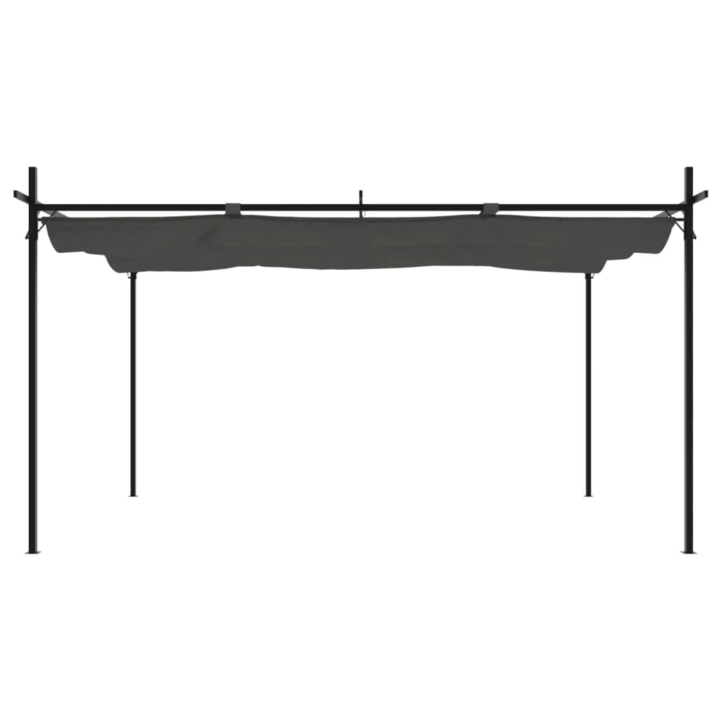 JUNG Vida Pergola Schiebedach Creme 395x292x230 cm - Image 13