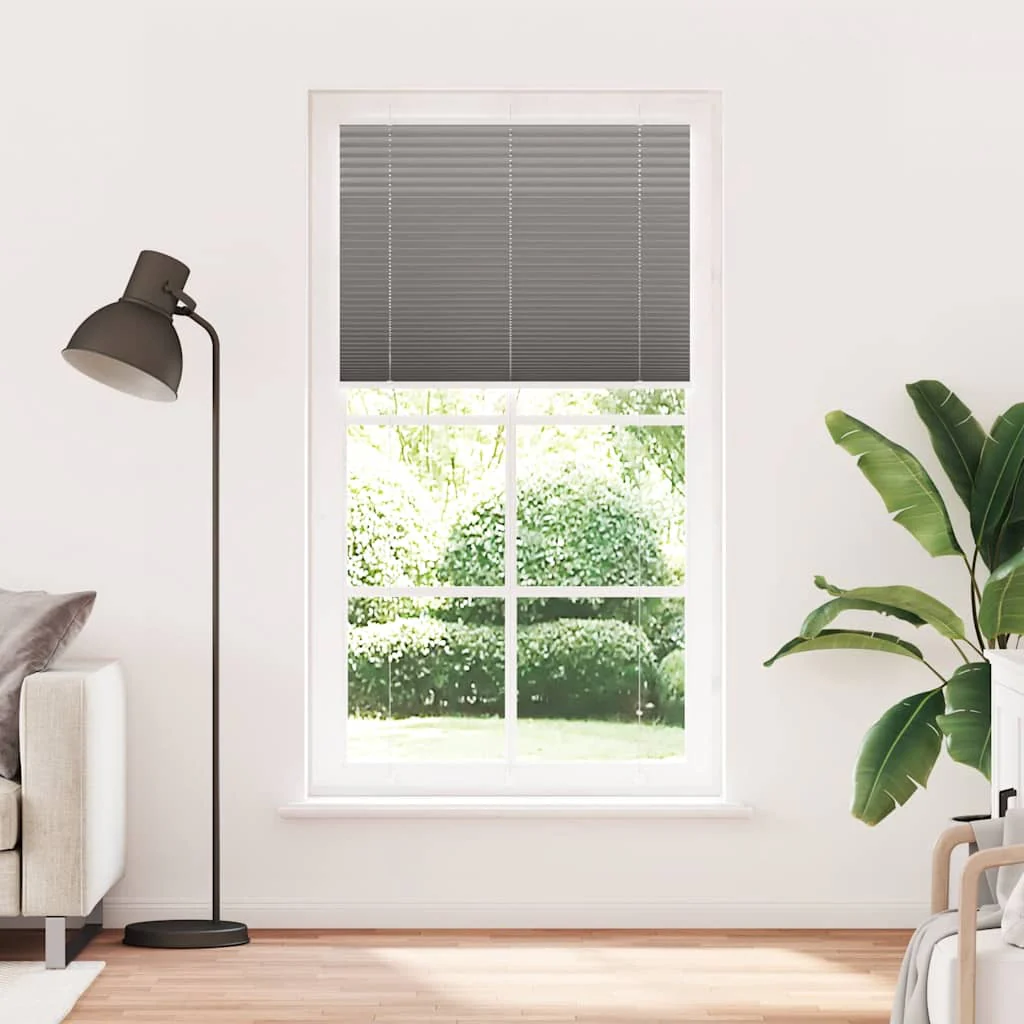 JUNG Vida Plissee Anthrazit Stoffbreite 54,4 cm Polyester 55x150 Faltrollo Fensterplissee - Image 26