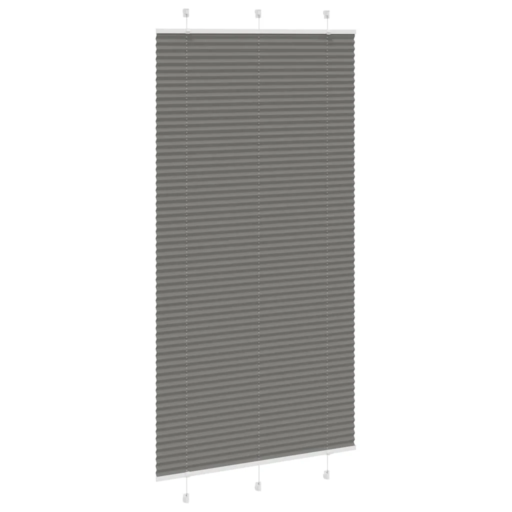 JUNG Vida Plissee Anthrazit Stoffbreite 54,4 cm Polyester 55x150 Faltrollo Fensterplissee - Image 28