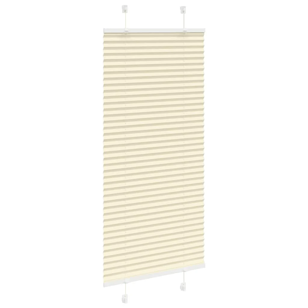 JUNG Vida Plissee Creme Stoffbreite 59,4 cm Polyester 60x200 Faltrollo Fensterplissee - Image 13