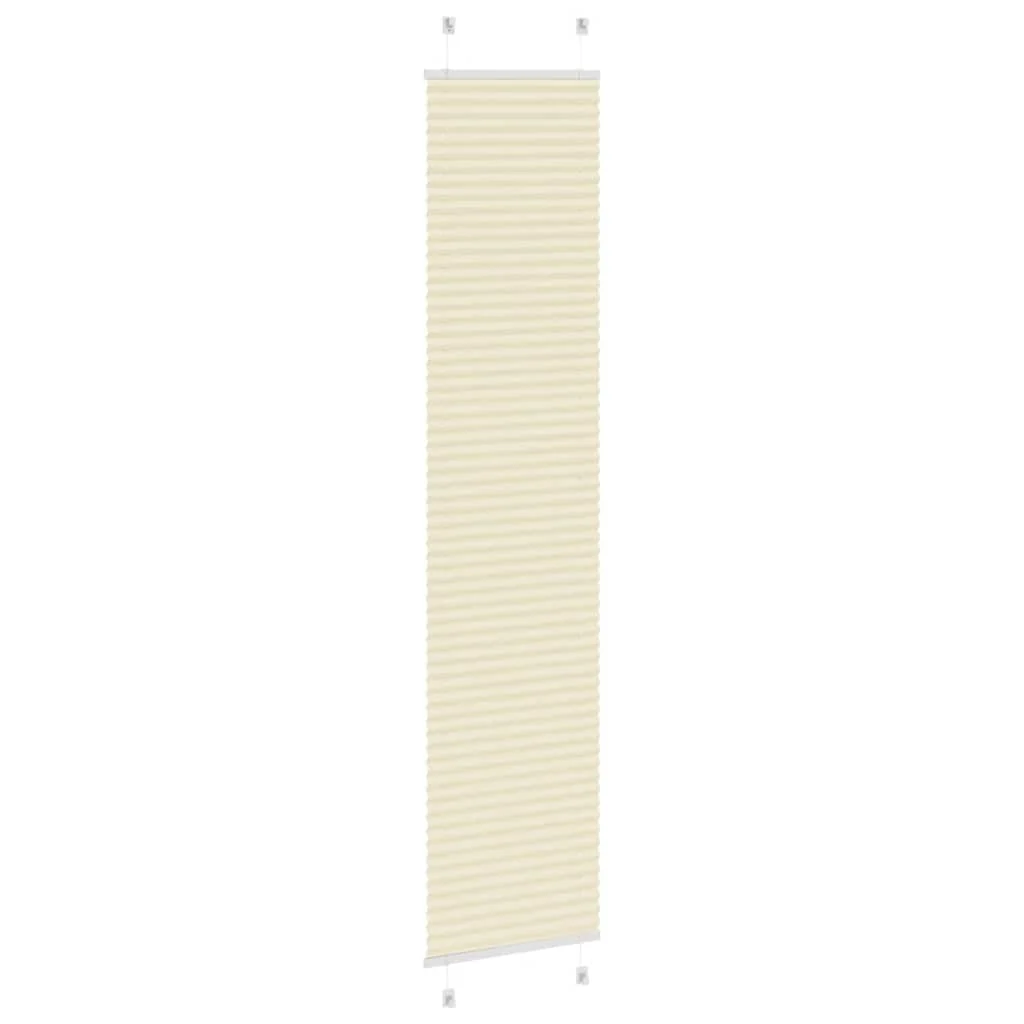 JUNG Vida Plissee Creme Stoffbreite 59,4 cm Polyester 60x200 Faltrollo Fensterplissee - Image 19