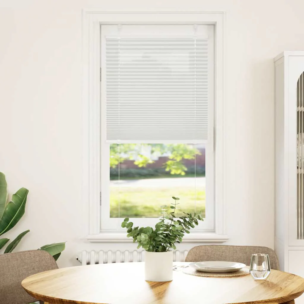JUNG Vida Plissee Hellgrau Stoffbreite 69,4 cm Polyester 70x200 Faltrollo Fensterplissee - Image 16