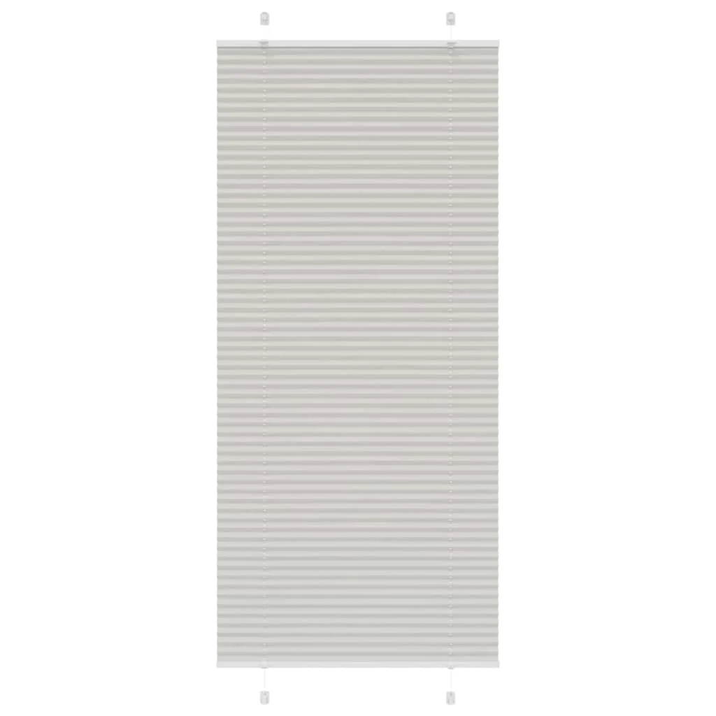 JUNG Vida Plissee Hellgrau Stoffbreite 69,4 cm Polyester 70x200 Faltrollo Fensterplissee - Image 32