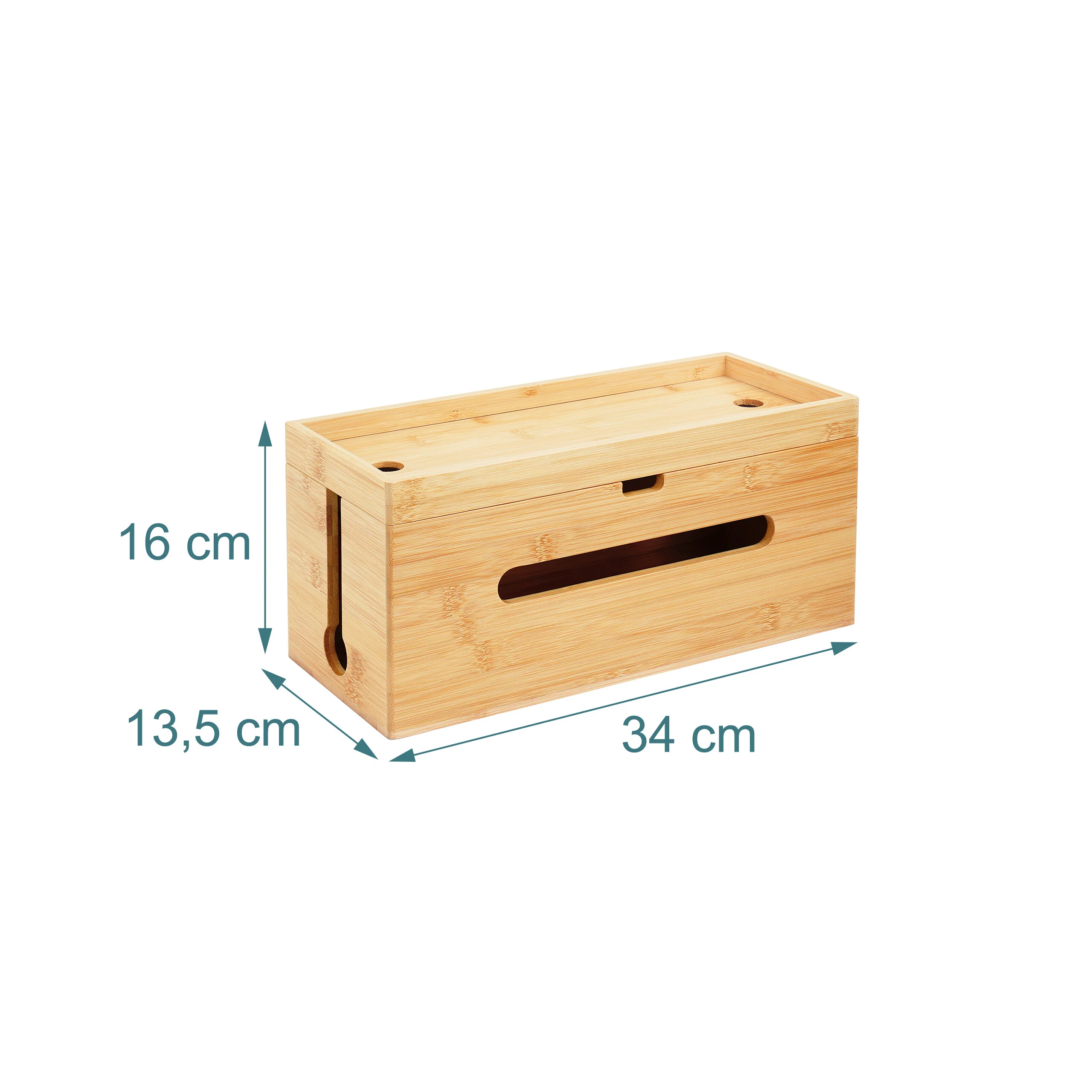 Kabelbox aus Bambus - Image 11